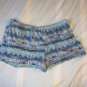 Patterned Sleep Shorts